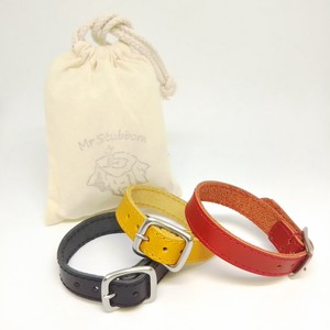 Leather Bracelet Cattle Leather Stitch M Made in Japan