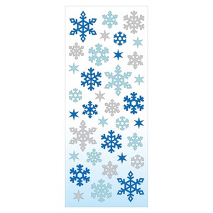Stickers Winter Selection Glitter Crystal Cool