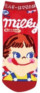 【お菓子パッケージ　大人用　ソックス】ミルキー　靴下　22〜24cm