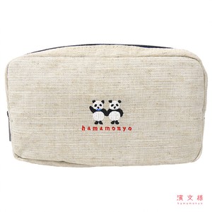 Pouch Patchwork Natural Panda