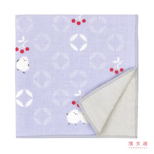 Towel Handkerchief Shimaenaga Cloisonne Made in Japan