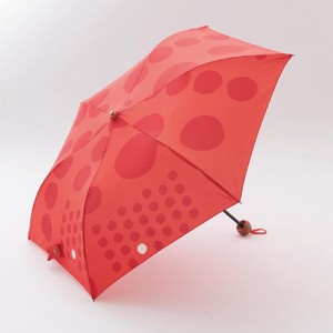 折畳雨傘 50cm マル RED 【392／サンキューニ】 S41104_Q181