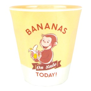 【ティーズ】おさるのジョージメラミンカップ　バナナだいすき