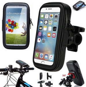 自転車やバイクに 防水スマホケース バッグ 携帯電話ホルダー　サイズ選択あり CLA489