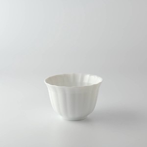 深山(miyama.) suzune-すずね- 煎茶碗(姫鉢) 白磁[日本製/美濃焼/和食器]