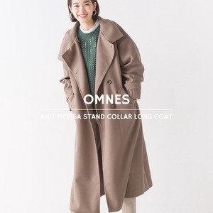 Coat Long Coat Stand-up Collar