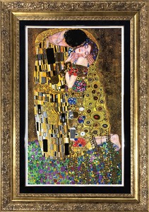 決算セール品 お買い得です！ アートパネル　グスタフ・クリムト Gustav Klimt The Kiss