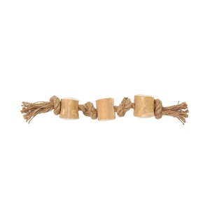 ループ　犬用おもちゃ　カフェウッド　トリプル / Coffee Wood Dog Toy