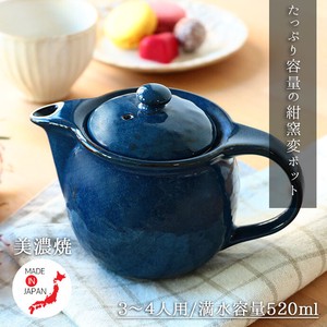 美浓烧 西式茶壶 茶壶 520ml 日本制造