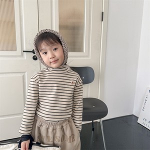韓国ファッション タートルネック Tシャツ 長袖のボトムスシャツ   子供服　ベビー　新生児　キッズ
