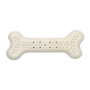 【予約販売】ループ　犬用おもちゃ　デンタルコーンボーンM ミルク / Dog Dental Toy M Milk Flavor