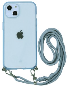 IIIIfit Loop  iPhone 14  2LENS 対応 ケース ライトブルー IFT-132LBL