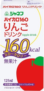 キユーピー 【納期2-4週間】ジャネフ ハイカロ160ドリンク りんご