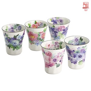 Mino ware Cup/Tumbler Gift Set Pottery Indigo