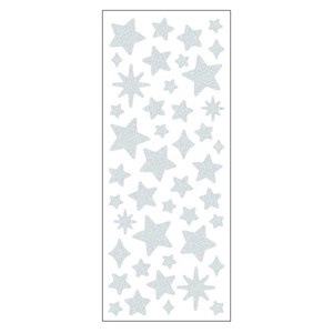 Decoration Sticker sliver Star Glitter Stickers