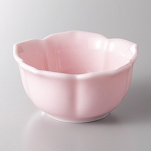 美濃焼 食器 桔梗型珍味・ピンク MINOWARE TOKI 美濃焼