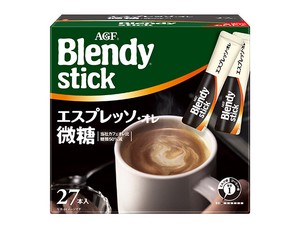 AGF ブレンディスティック エスプレッソオレ 27本 x3 【コーヒー】
