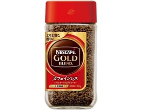 ネスカフェ ゴールドブレンド カフェインレス 80g x12 【インスタントコーヒー】