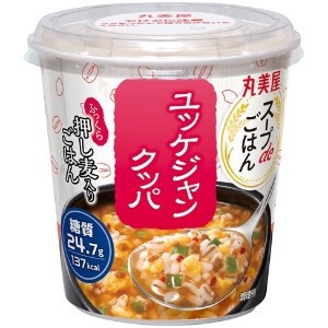 丸美屋スープdeごはんユッケジャンクッパ 69.8g x6 【スープ】