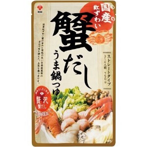 盛田 国産紅ずわい蟹だしうま鍋つゆ 750g x12 【つゆ・だし】