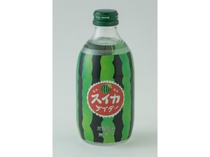 友桝飲料 スイカサイダー       瓶 300ml x24 【ジュース】