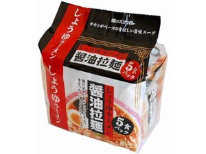 スナオシ 醤油拉麺 袋 5食 x6 【ラーメン】