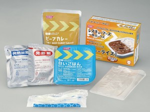 ホリカフーズ レスキューフーズ 一食ボックス カレーライス 1ｾｯﾄ x12 【防災食】