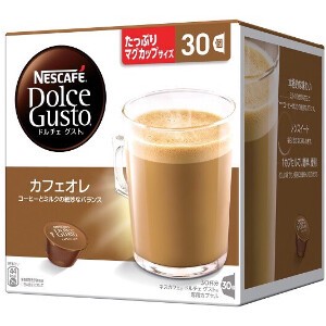 ネスカフェ ドルチェグスト カフェオレ 30個 x3 【コーヒー】