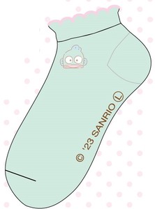キュートリブ刺繍ソックス　22cm〜24cm　サンリオキャラクターズ