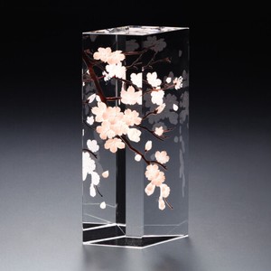 彩　クリスタルガラス　桜