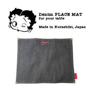 Placemat Red Denim