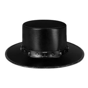 ハロウィーンPU皮マジック帽 紳士派対シルクハット YMB1409
