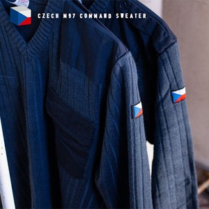【デッドストック】チェコ M97 コマンドセーター ブルー