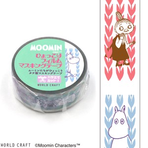 WORLD CRAFT Planner Stickers Moomin Film Clear Tape Character Grass
