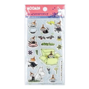 WORLD CRAFT Stamp Stamps The Mischievous Little Mii Character Moomin Clear Stamps