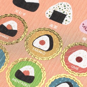 Decoration Japanese-style Sticker/Large Onigiri Made in Japan