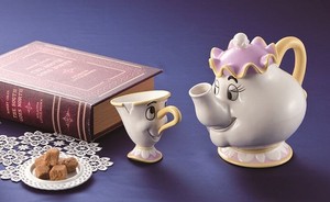 Teapot Set Beauty and the Beast Desney