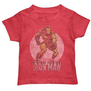 Kids' Short Sleeve T-shirt MARVEL Iron Man T-Shirt Kids