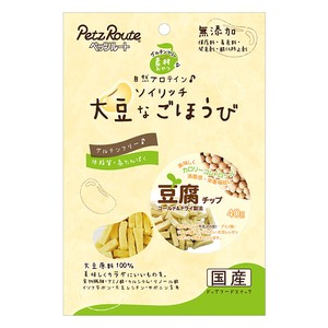 [ペッツルート] 大豆なごほうび 豆腐チップ 40g