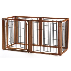 Dog/Cat Cage Brown 3-way