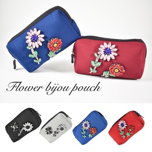 Pouch Flower Lightweight Floral Pattern Large Capacity Small Case Japanese Pattern