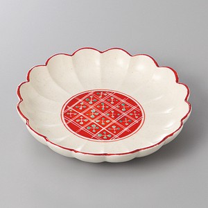 美濃焼 食器 赤絵菊型取皿 MINOWARE TOKI 美濃焼