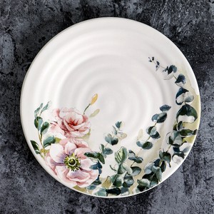 食器 陶磁器皿 丸型平皿 YMA1458