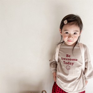 韓国スタイル　長袖のボトムシャツ　トレーナー　ベビー　新生児　キッズ　子供服