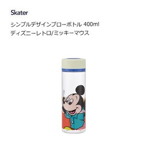 シンプルデザインブローボトル 400ml ディズニーレトロ/ミッキーマウス  スケーター PDC4