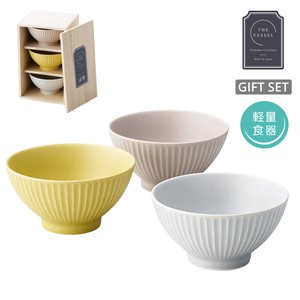 Mino ware Rice Bowl Gift Set Set of 3 Made in Japan