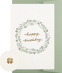 Greeting Card clover