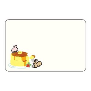Greeting Card Pancake Message Card
