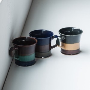 Mino ware Mug Pottery Border Made in Japan