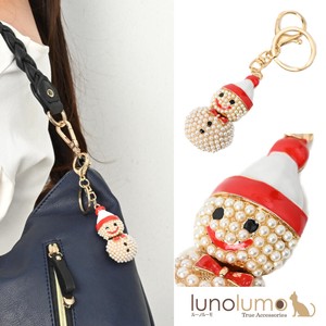 Key Ring Key Chain Christmas Snowman Presents